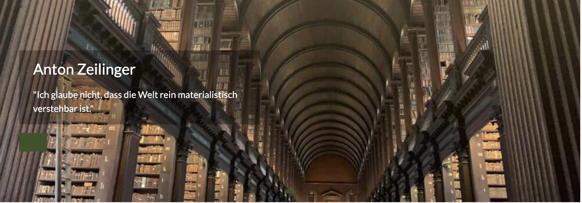 Trinity College Library in Dublin